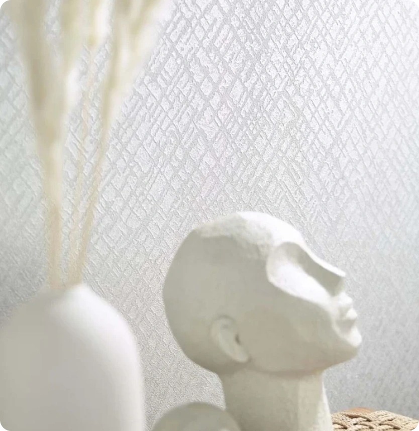 White stripe wallpaper with shining effect